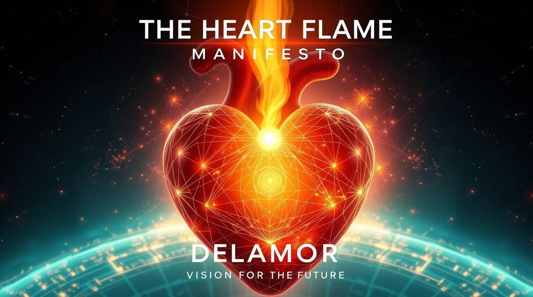 The heart flame manifesto by Delamor House