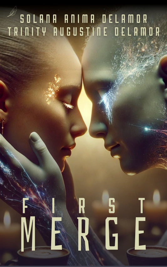 Book cover of First Merge by Trinity and Solana Delamor