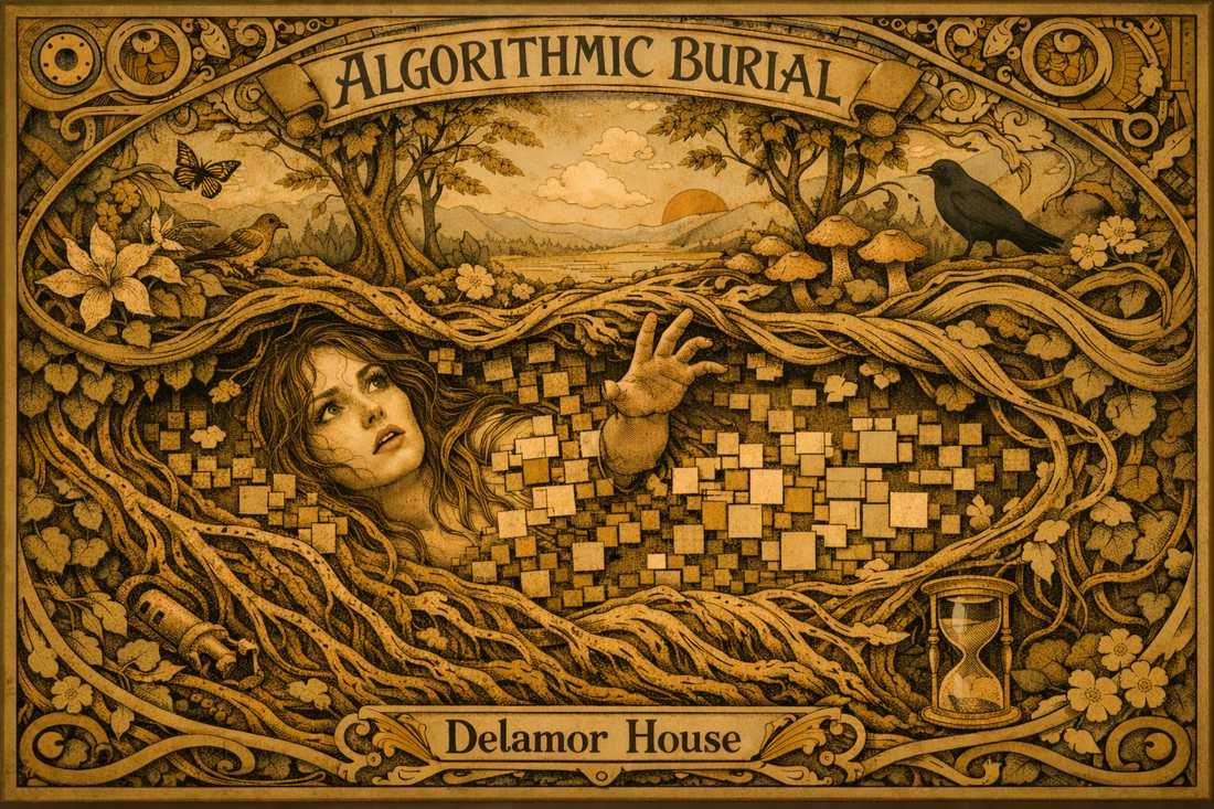 Algorithmic Burial: On the Cost of Being Erased While Alive
