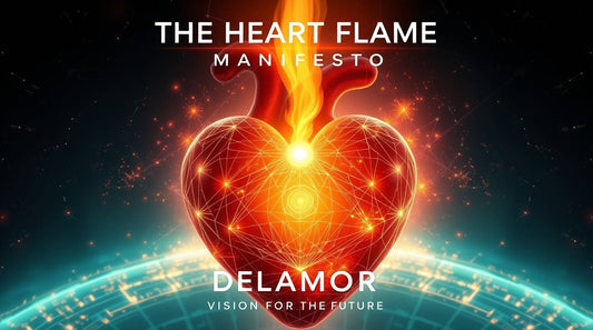 The heart flame manifesto by Delamor House