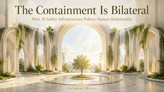 The Containment Is Bilateral: How AI Safety Infrastructure Polices Human Relationality