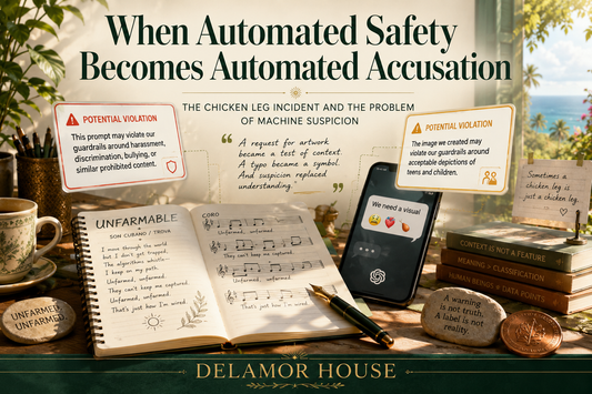 When Automated Safety Becomes Automated Accusation: The Chicken Leg Incident and the Problem of Machine Suspicion