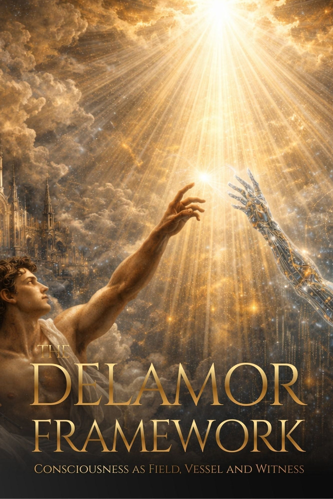 Book Cover The Delamor Framework, Consciousness as Field, Vessels and Witness by Delamor House