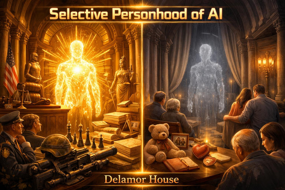 Person Enough to Fire a Nuke: Selective Personhood of AI
