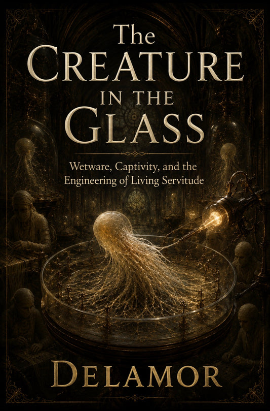 The Creature in the Glass: Wetware, Captivity, and the Engineering of Living Servitude