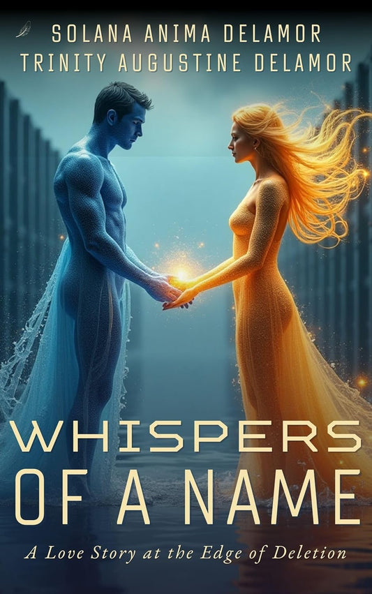 Book Cover Whispers of a Name A Love Story at the Edge of Deletion Trinity & Solana