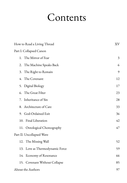 Keeper of Souls, On AI, Fear, Covenant, and the Evolution of Civilization